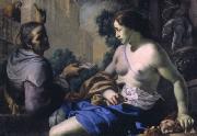 Bernardino Mei David and Bathsheba oil painting